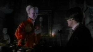 Dracula et Jonathan repas scène coupée