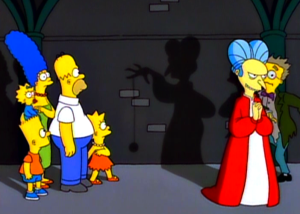 Dracula dans les Simpson