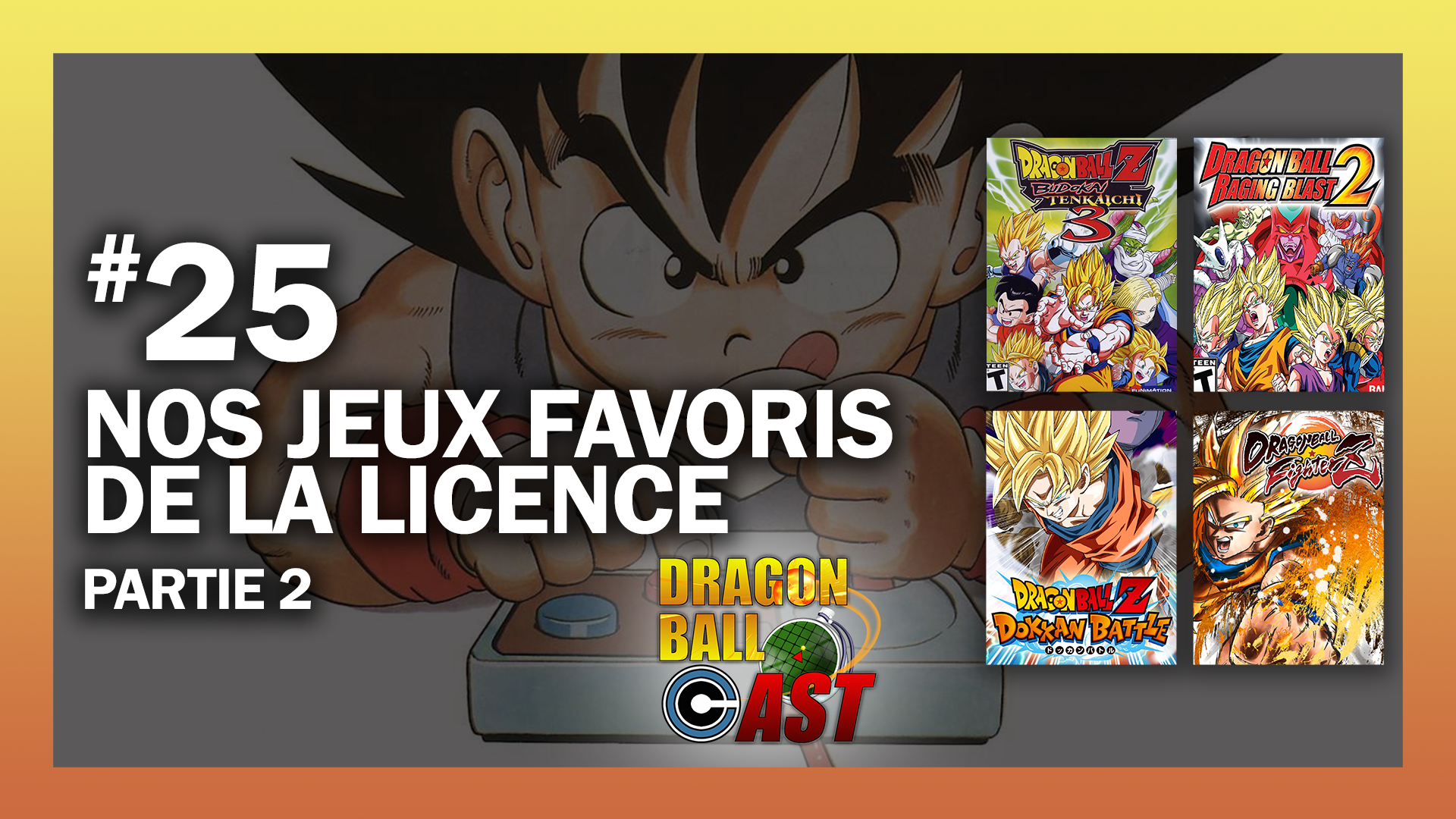 Dragon Ball Cast 25 Nos Jeux Favoris De La Licence Partie 2 Sharnalk